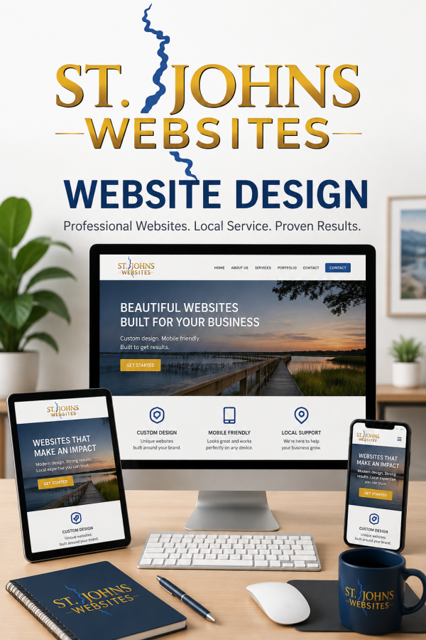 St. Johns Website Design